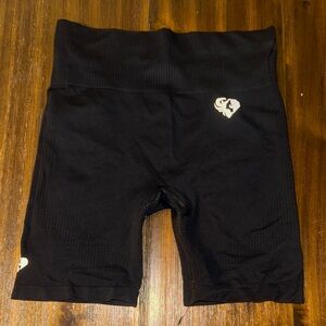 Women's Black Athletic Shorts